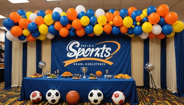 Événements sportifs : louez des décorations captivantes !